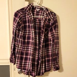 Purple flannel